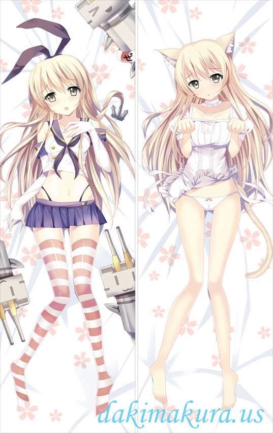 Kantai Collection - Destroyer Shimakaze Long anime japenese love pillow cover